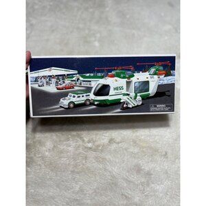 Hess Helicopter with Motorcycle & Cruiser 2001 edition toy